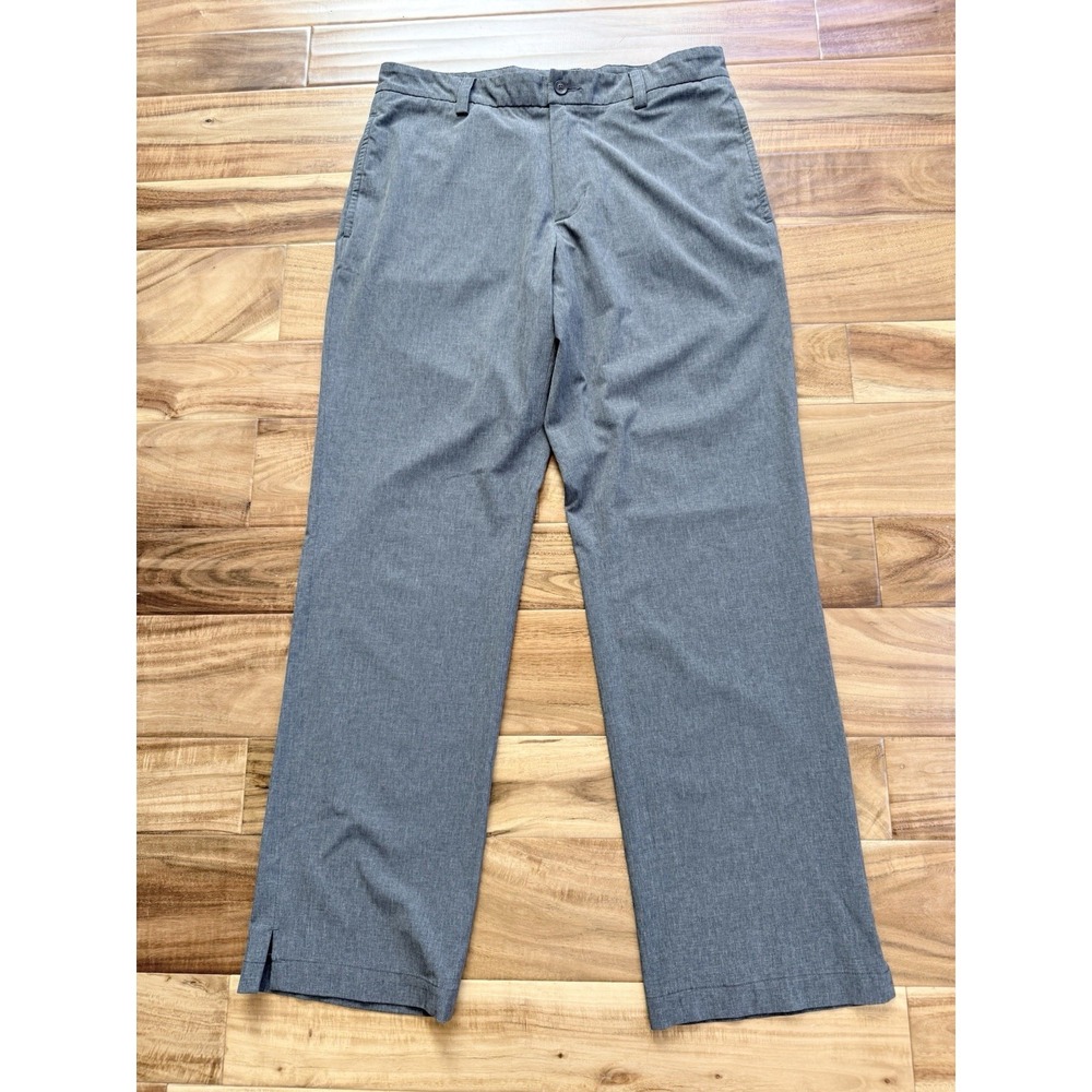 Men's Slazenger Golf Grey Athletic Polyester‎ Golf Pants 32X30